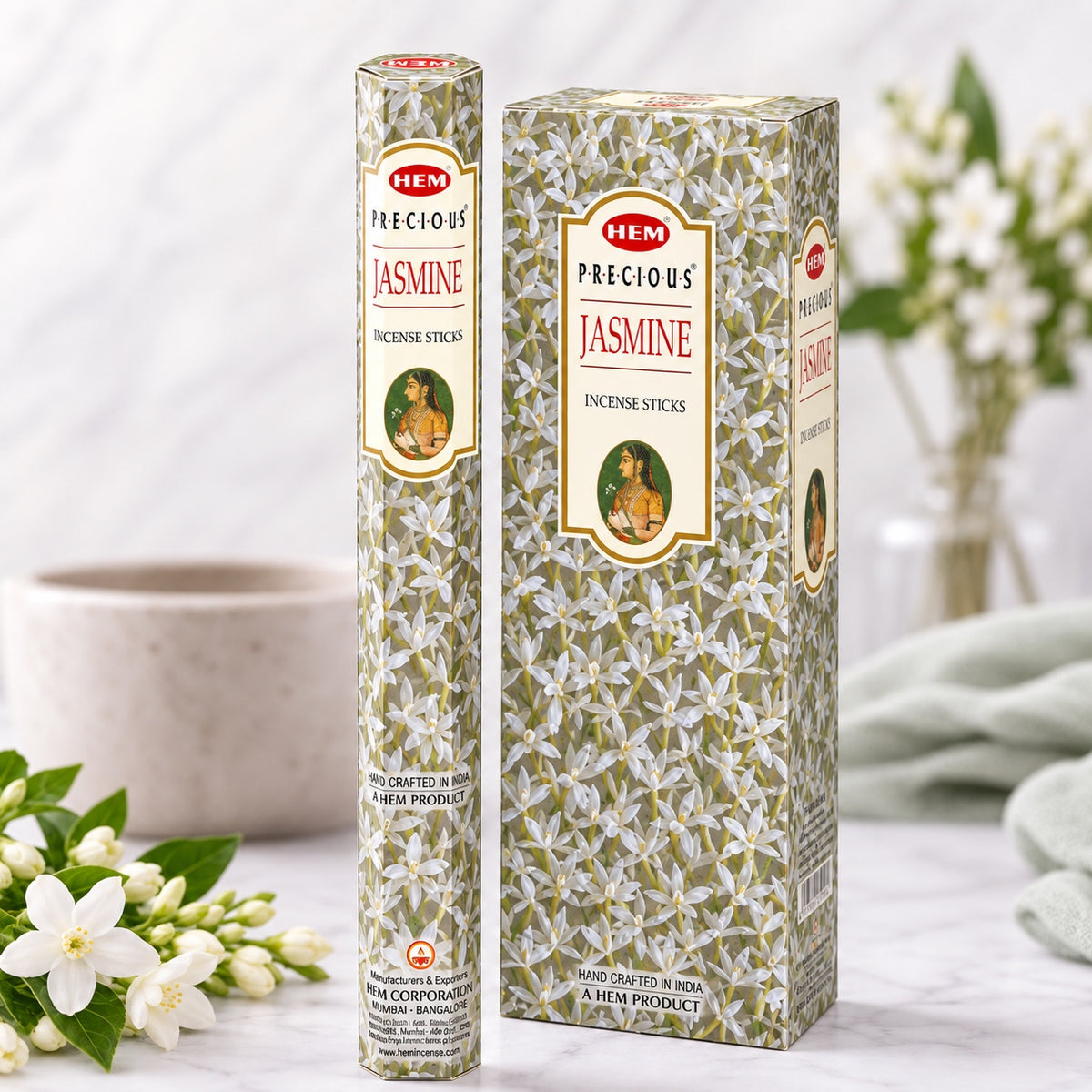 HEM Jasmine Räucherstäbchen 6er-Pack