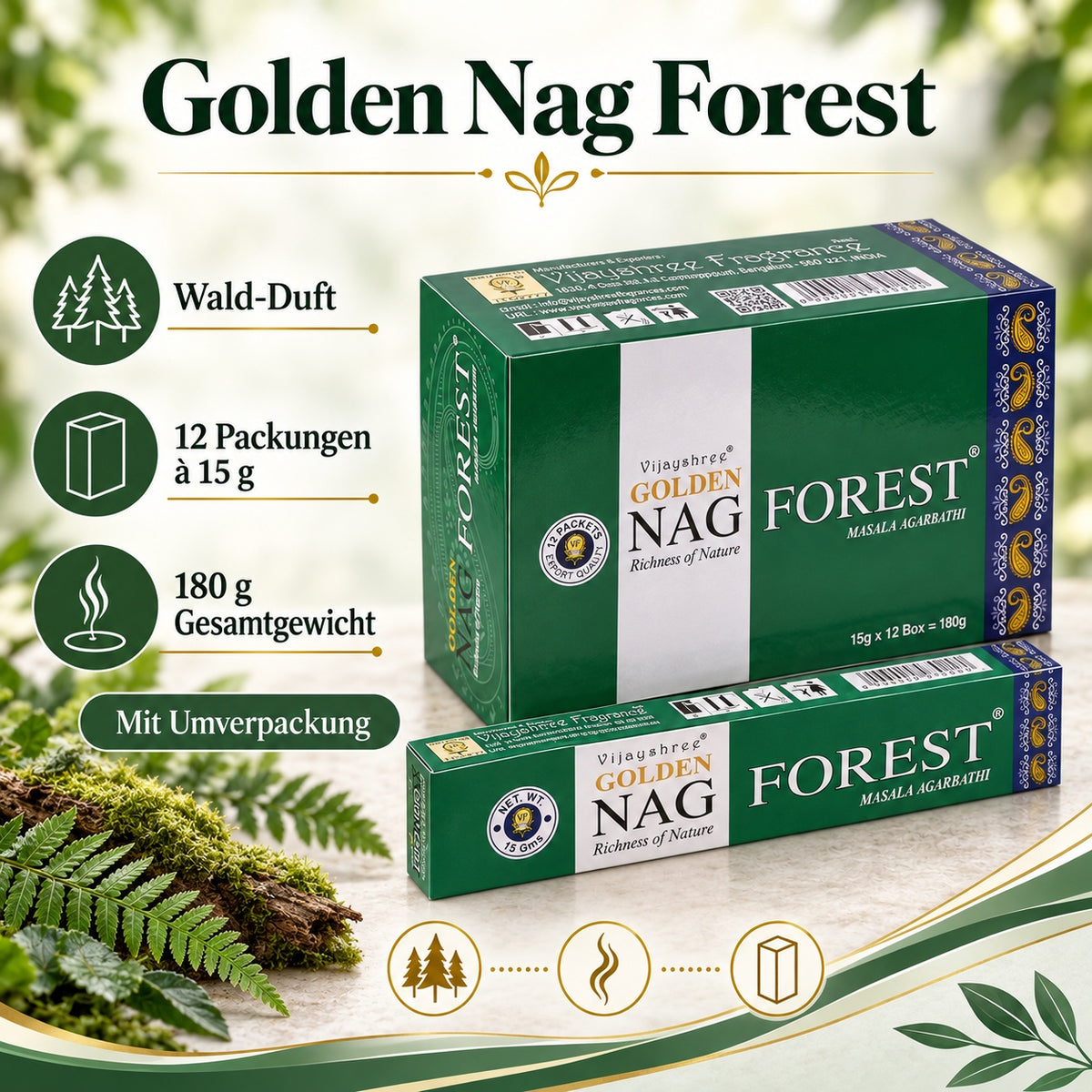 Golden Nag Forest 15g