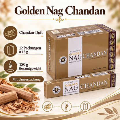 Golden Nag Chandan 15g