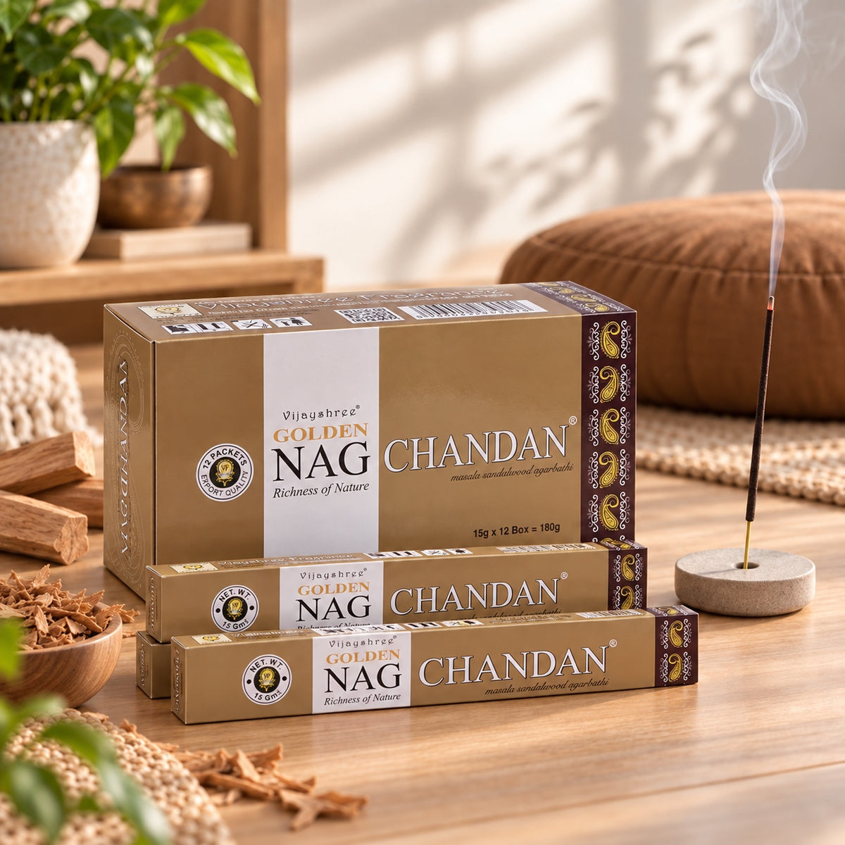 Golden Nag Chandan 15g