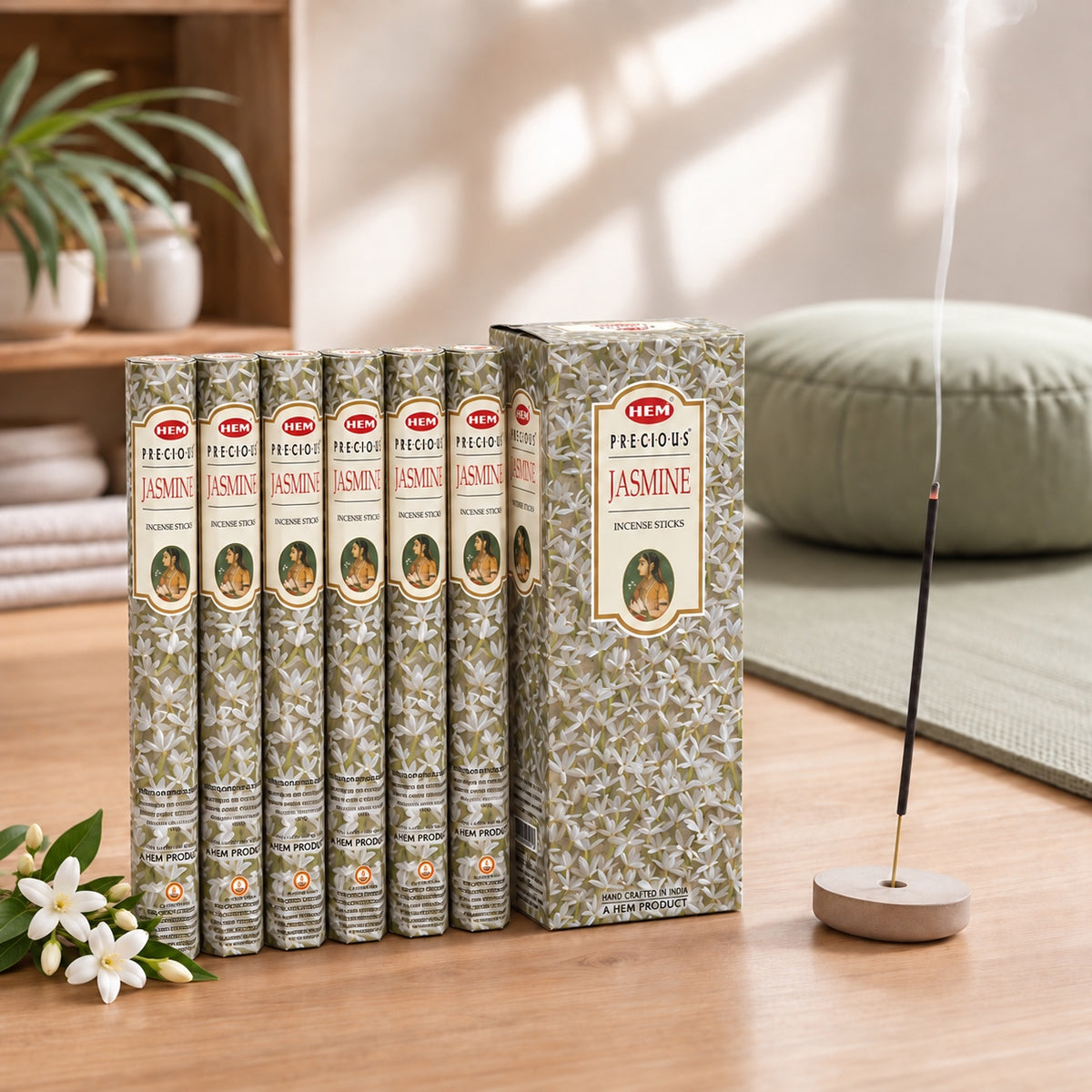HEM Jasmine Räucherstäbchen 6er-Pack