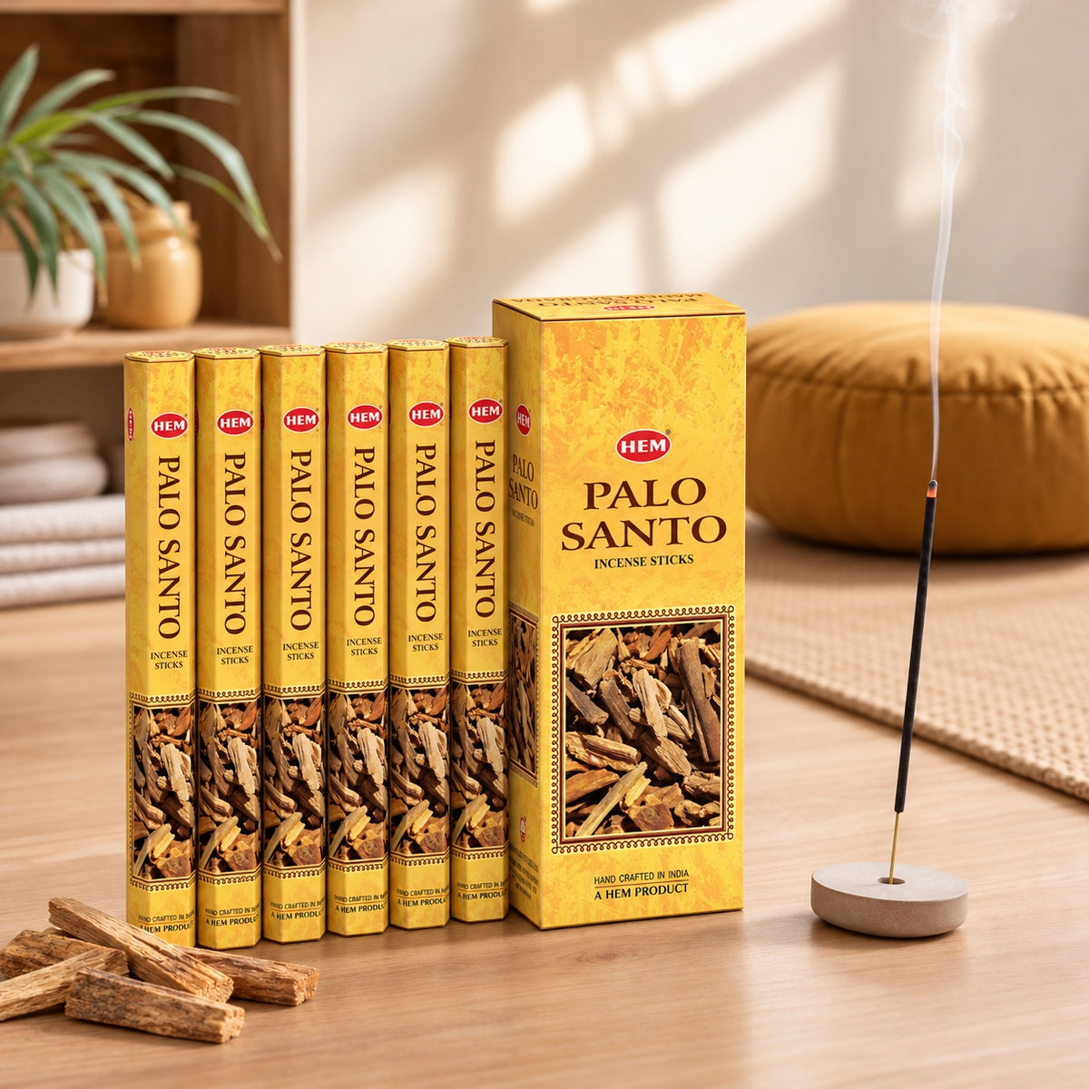HEM Palo Santo Räucherstäbchen 6er-Pack