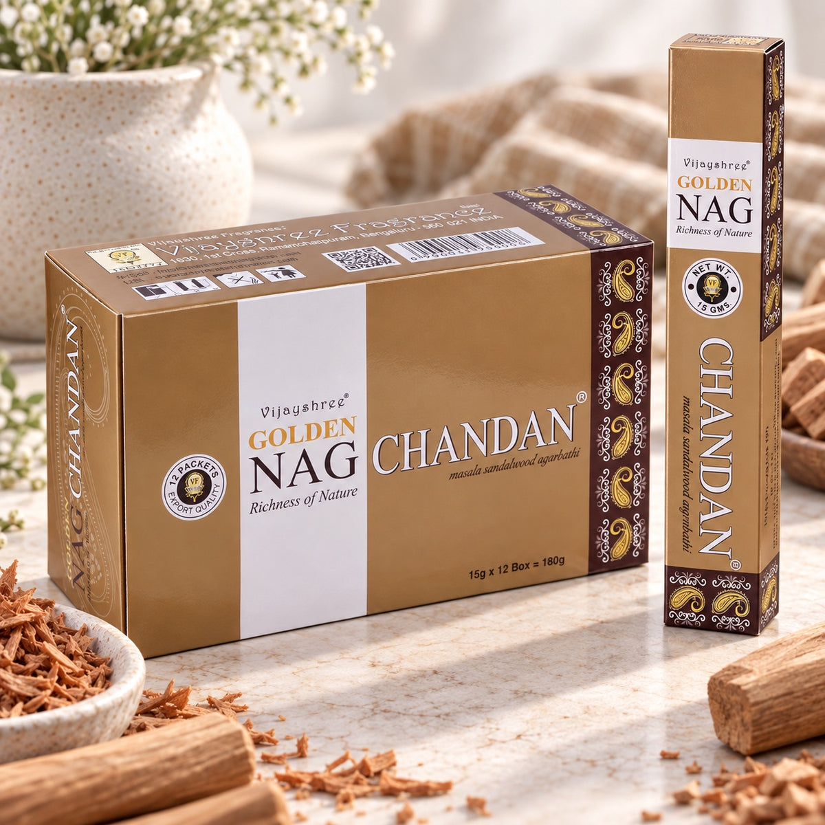 Golden Nag Chandan 15g