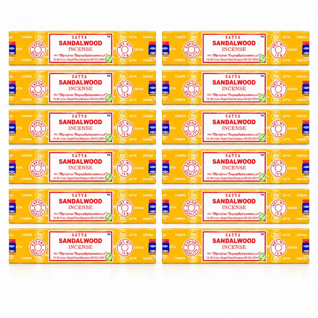 Satya Sandelwood Räucherstäbchen 15g