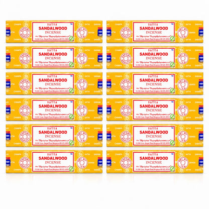 Satya Sandelwood Räucherstäbchen 15g