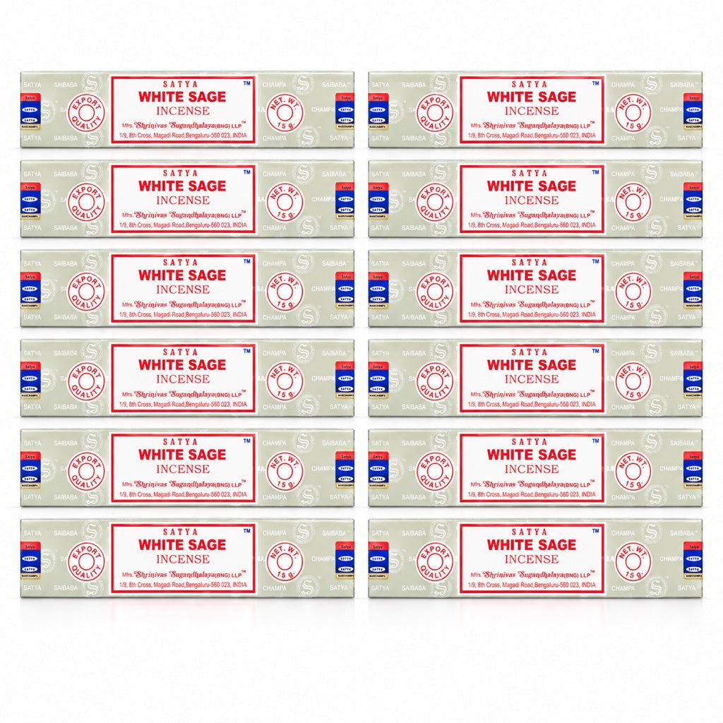 Satya White Sage Räucherstäbchen 15g