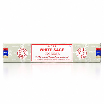 Satya White Sage Räucherstäbchen 15g