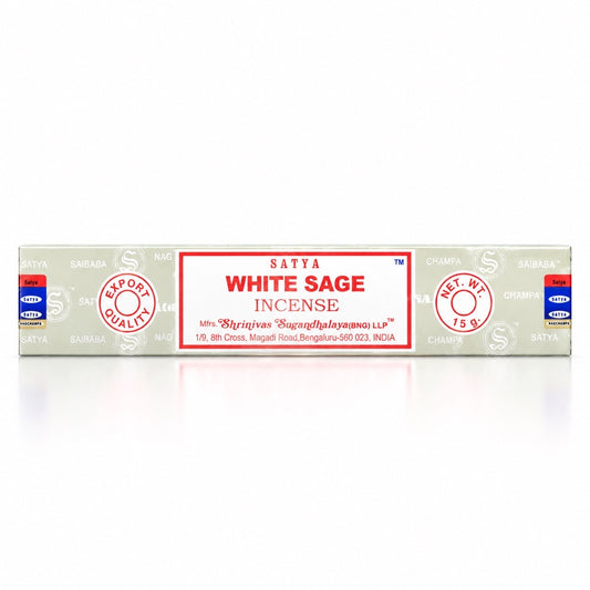 Satya White Sage Räucherstäbchen 15g