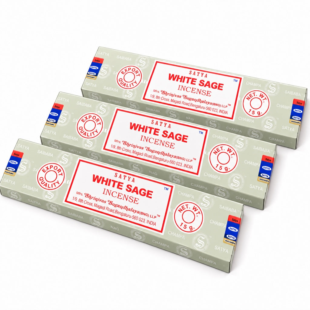 Satya White Sage Räucherstäbchen 15g