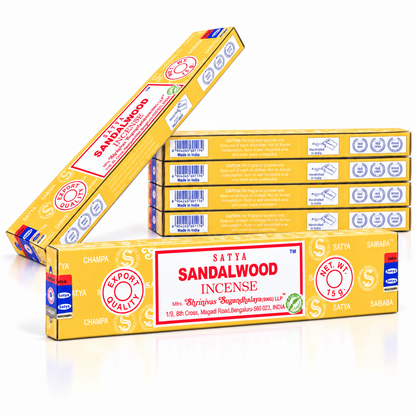 Satya Sandelwood Räucherstäbchen 15g