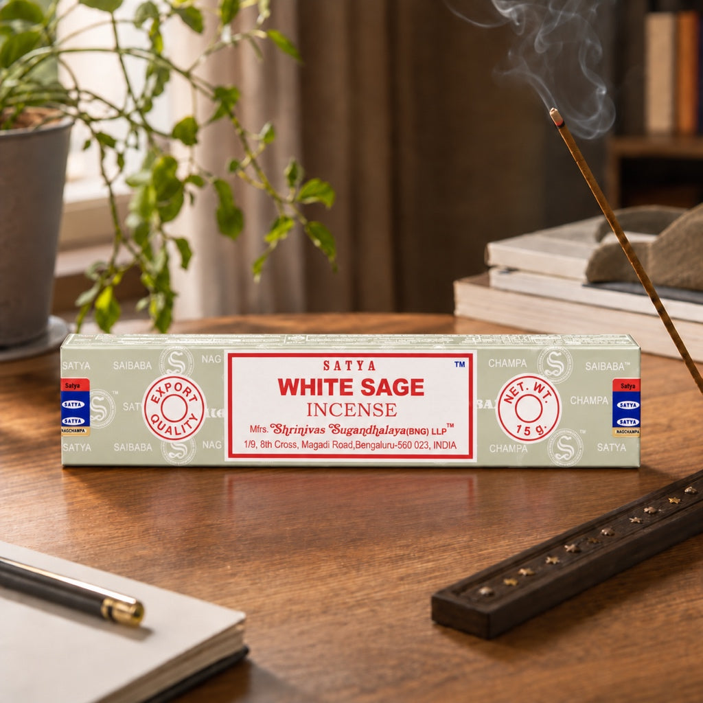 Satya White Sage Räucherstäbchen 15g