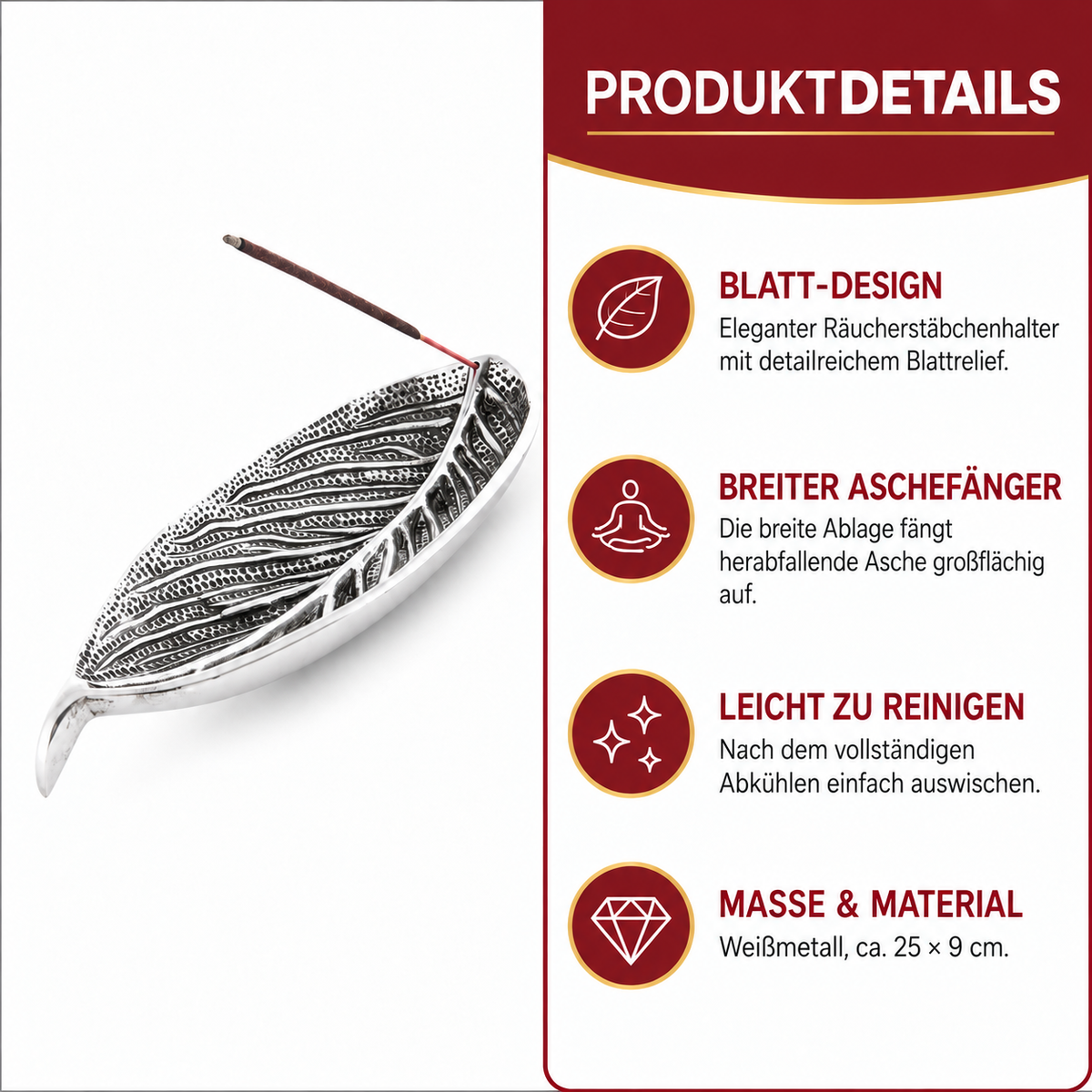 Berk Räucherstäbchenhalter Blatt
